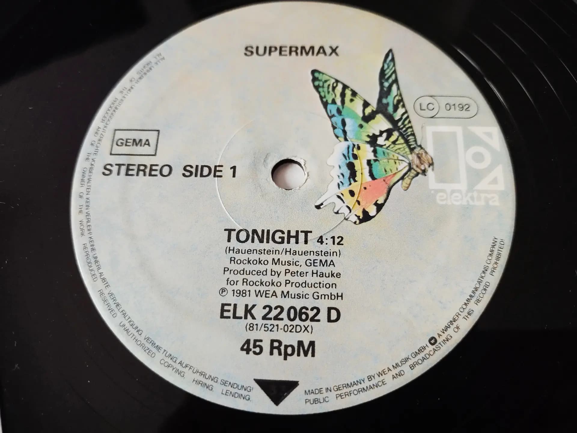 Główne zdjęcie - Supermax - Tonight