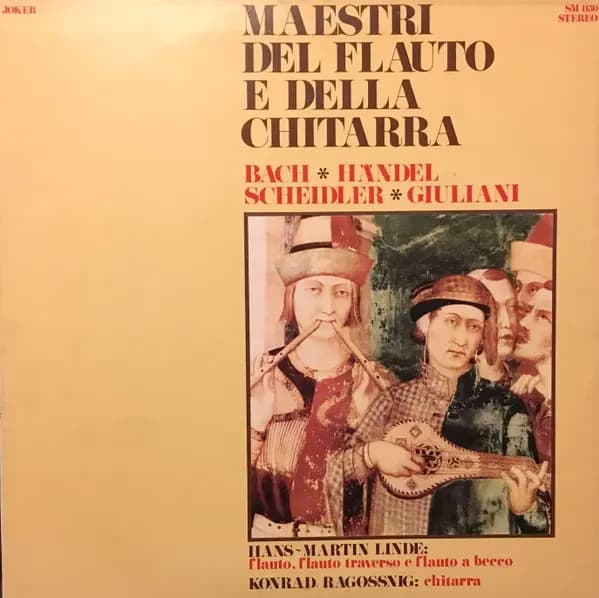 Maestri Del Flauto E Della Chitarra - Bach, Giuliani