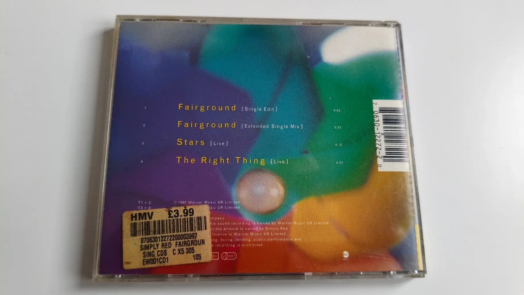Główne zdjęcie - Simply Red - Fairground