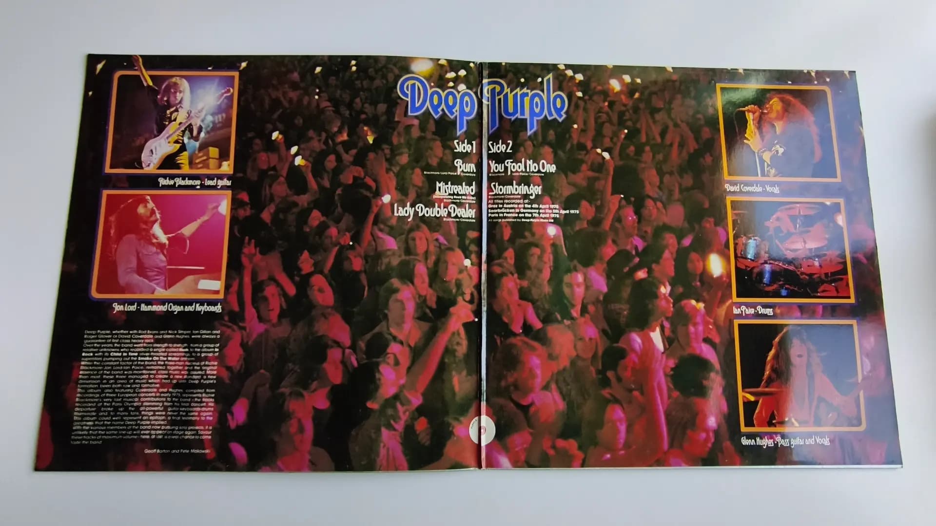Główne zdjęcie - Deep Purple - Made In Europe