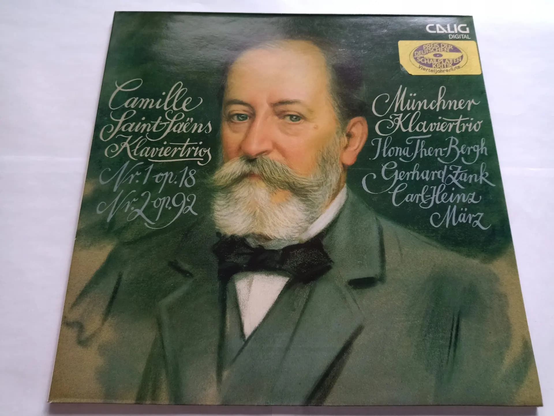Główne zdjęcie - Camille Saint - Saëns, Münchner Klaviertrio Klaviertrios Nr. 1 Op. 18 / Nr. 2 Op. 92