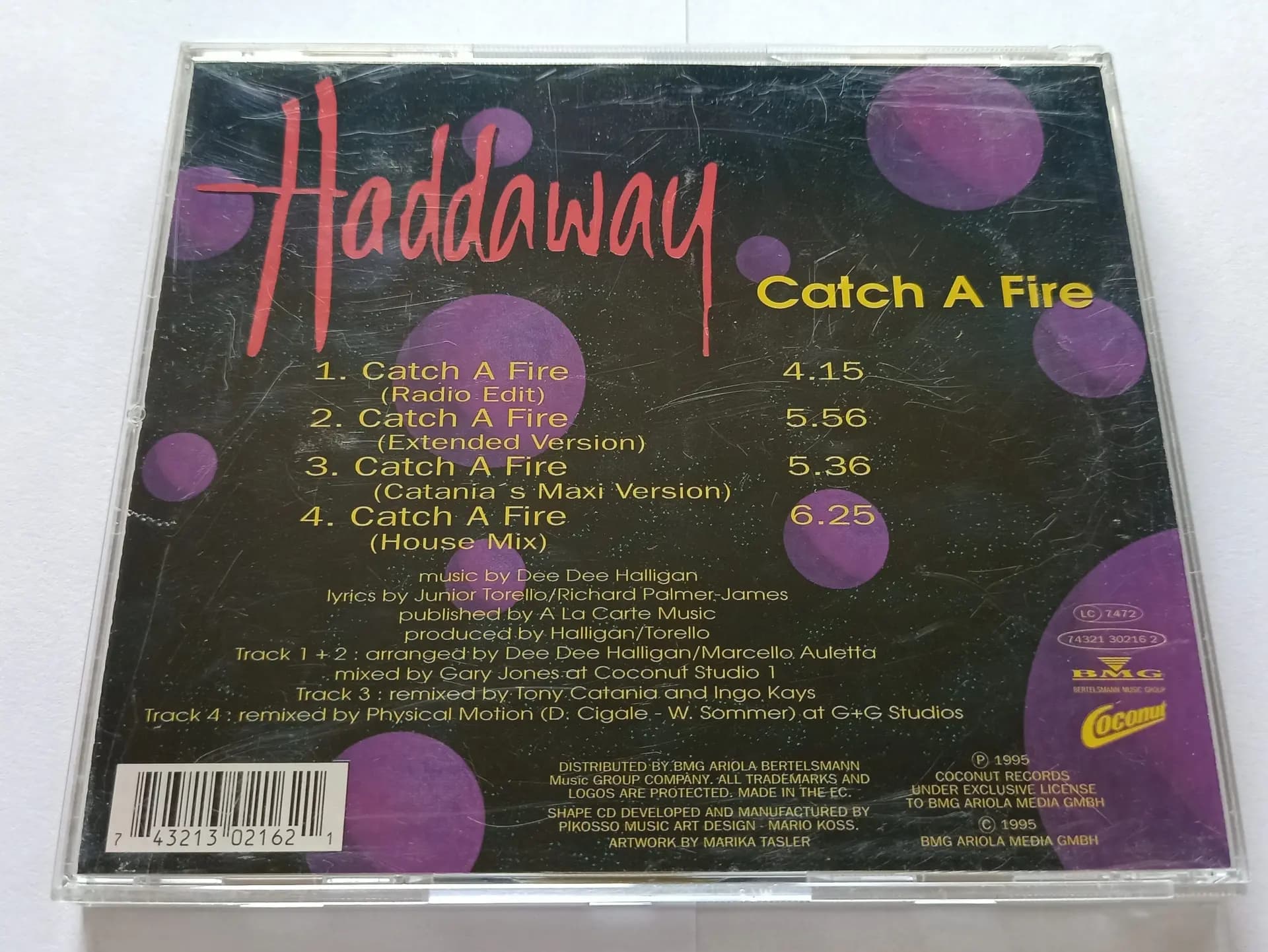 Główne zdjęcie - Haddaway - Catch A Fire