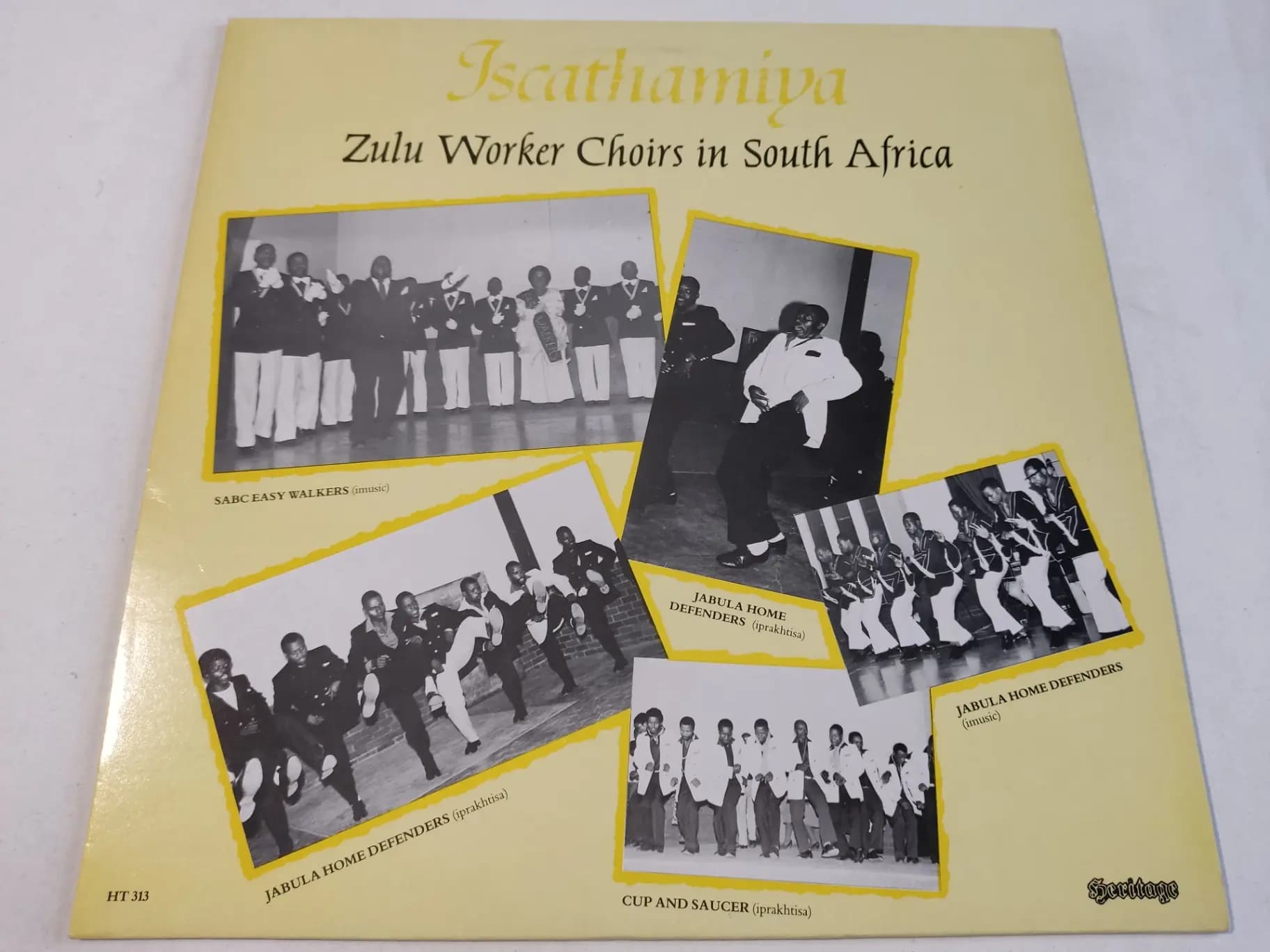 Okładka płyty Various - Iscathamiya: Zulu Worker Choirs In South Africa