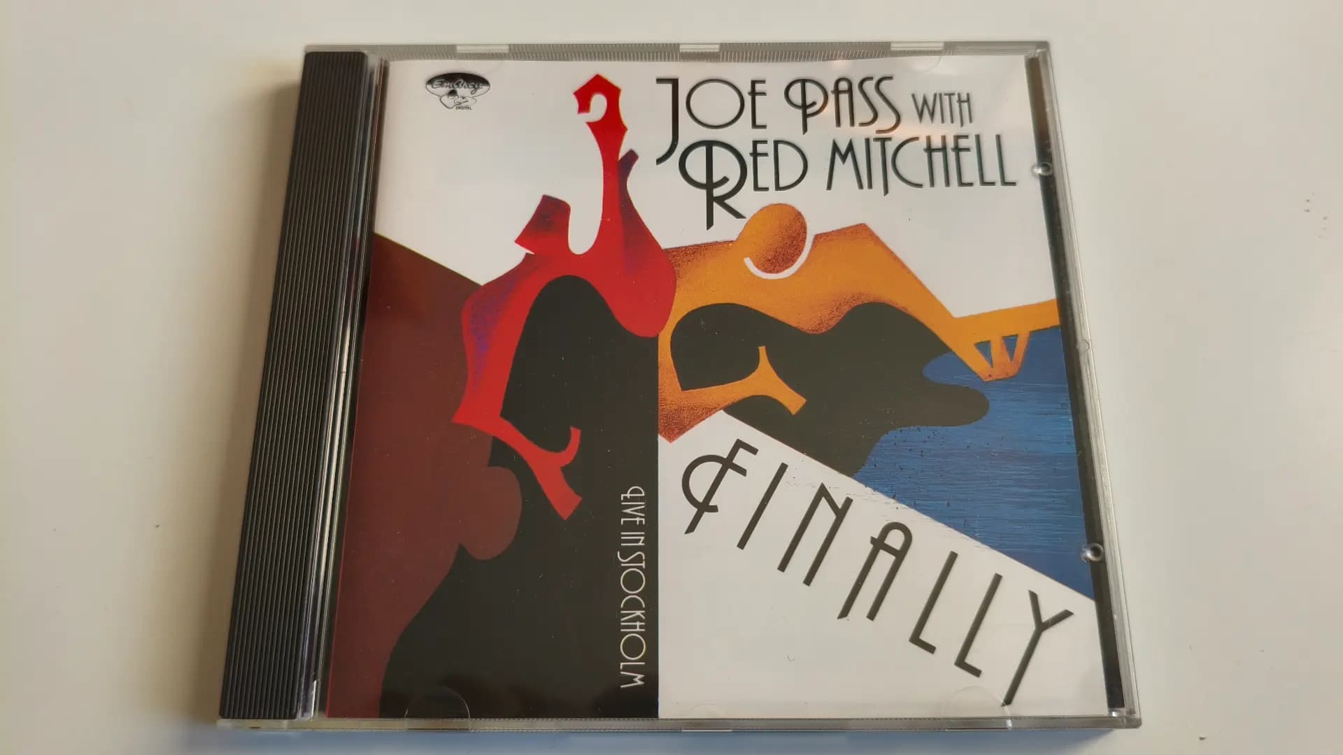 Okładka płyty Joe Pass, Red Mitchell - Finally: Live In Stockholm