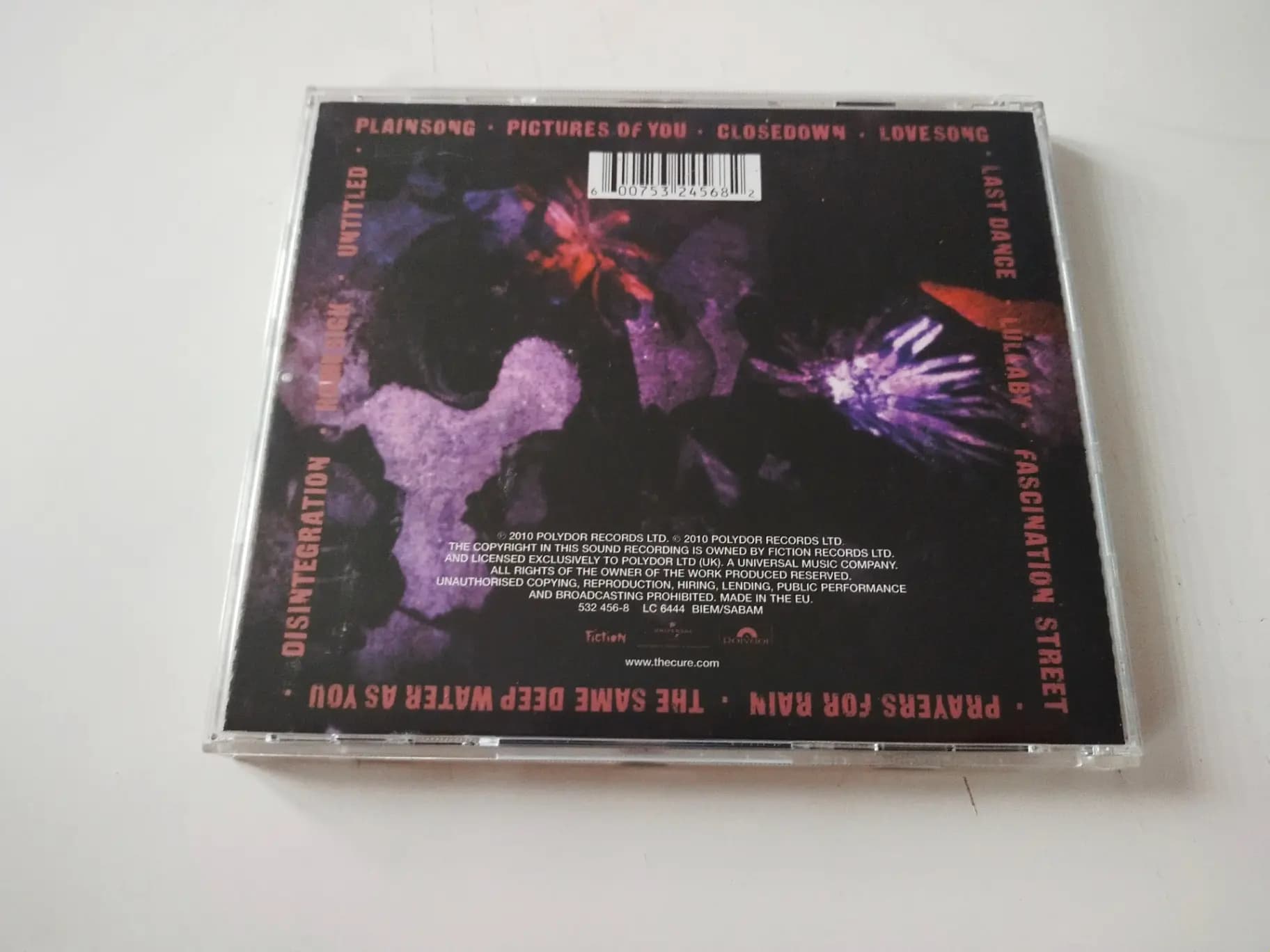 Główne zdjęcie - The Cure - Disintegration