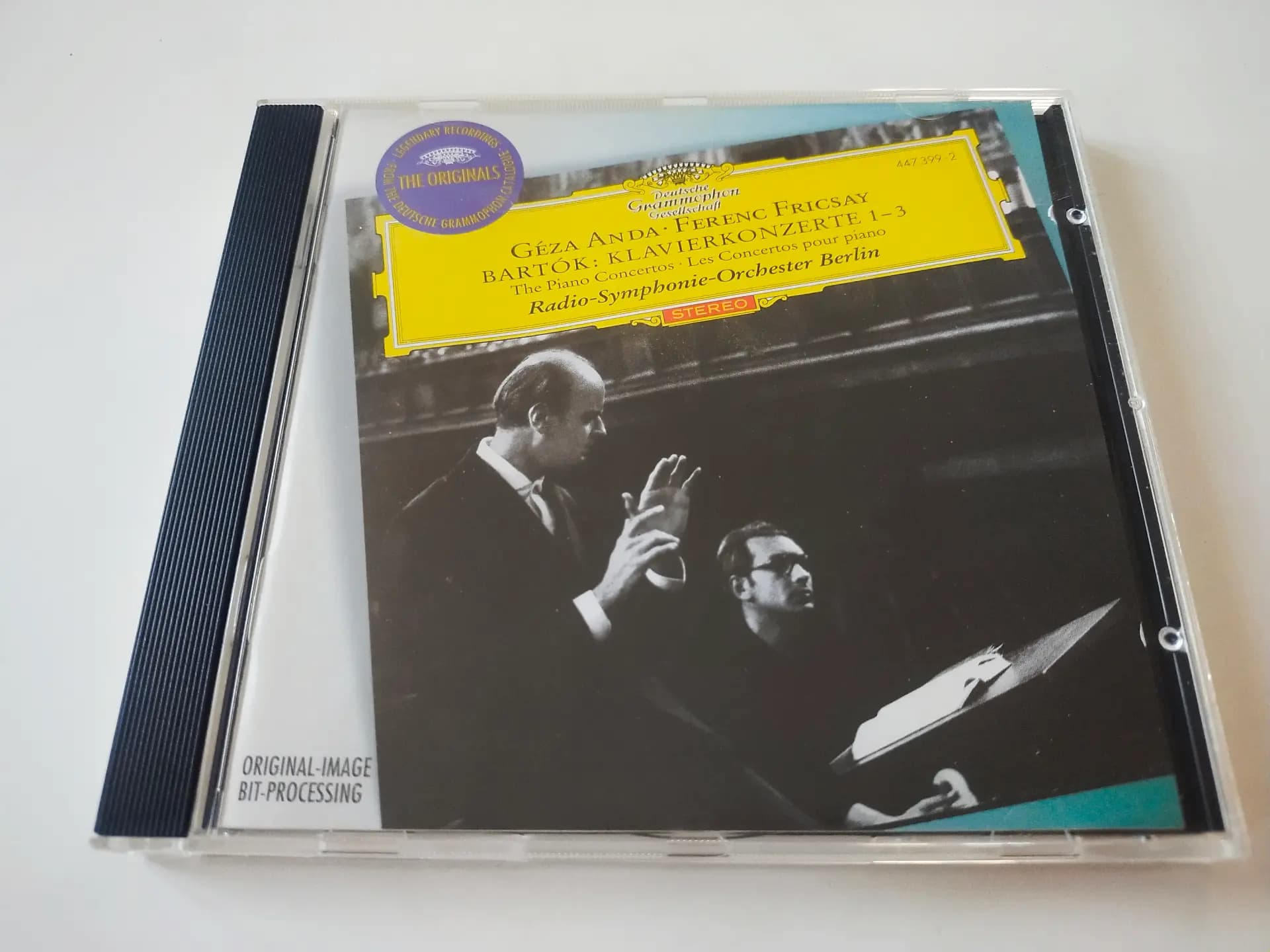 Główne zdjęcie - Bartók, Anda, Fricsay - Klavierkonzerte 1 - 3 = The Piano Concertos