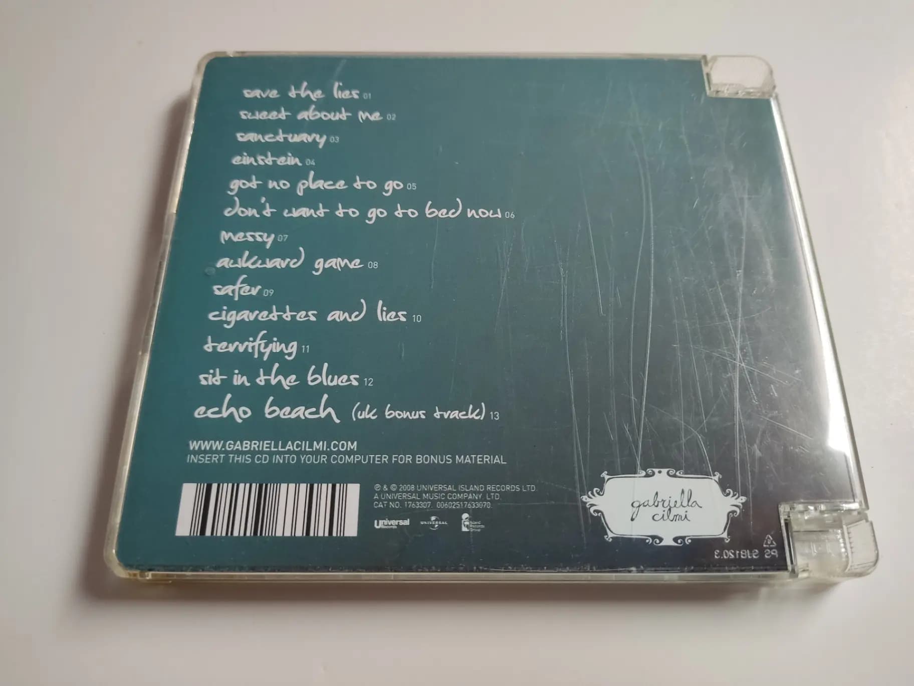 Główne zdjęcie - Gabriella Cilmi - Lessons To Be Learned