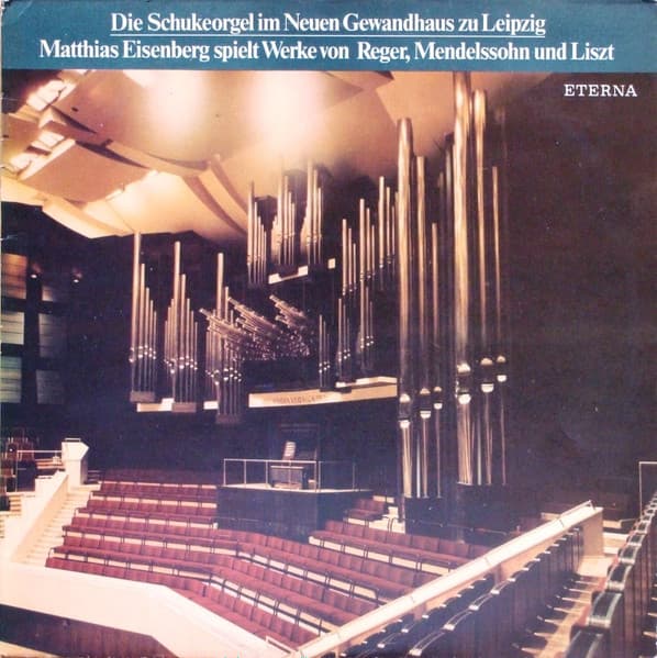 Główne zdjęcie - Eisenberg, Reger, Liszt - Die Schukeorgel Im Neuen