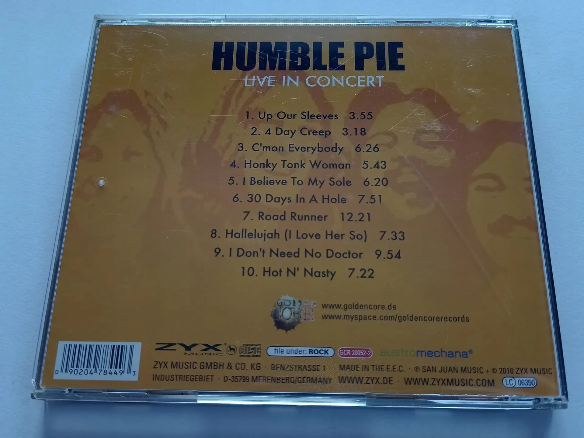 Główne zdjęcie - Humble Pie - Live In Concert
