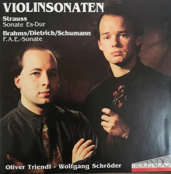 Główne zdjęcie - TRIENDL - VIOLIN SONATAS - R. STRAUSS ES-DUR BRAHMS DIETRICH SCHUMANN - F.A.E.