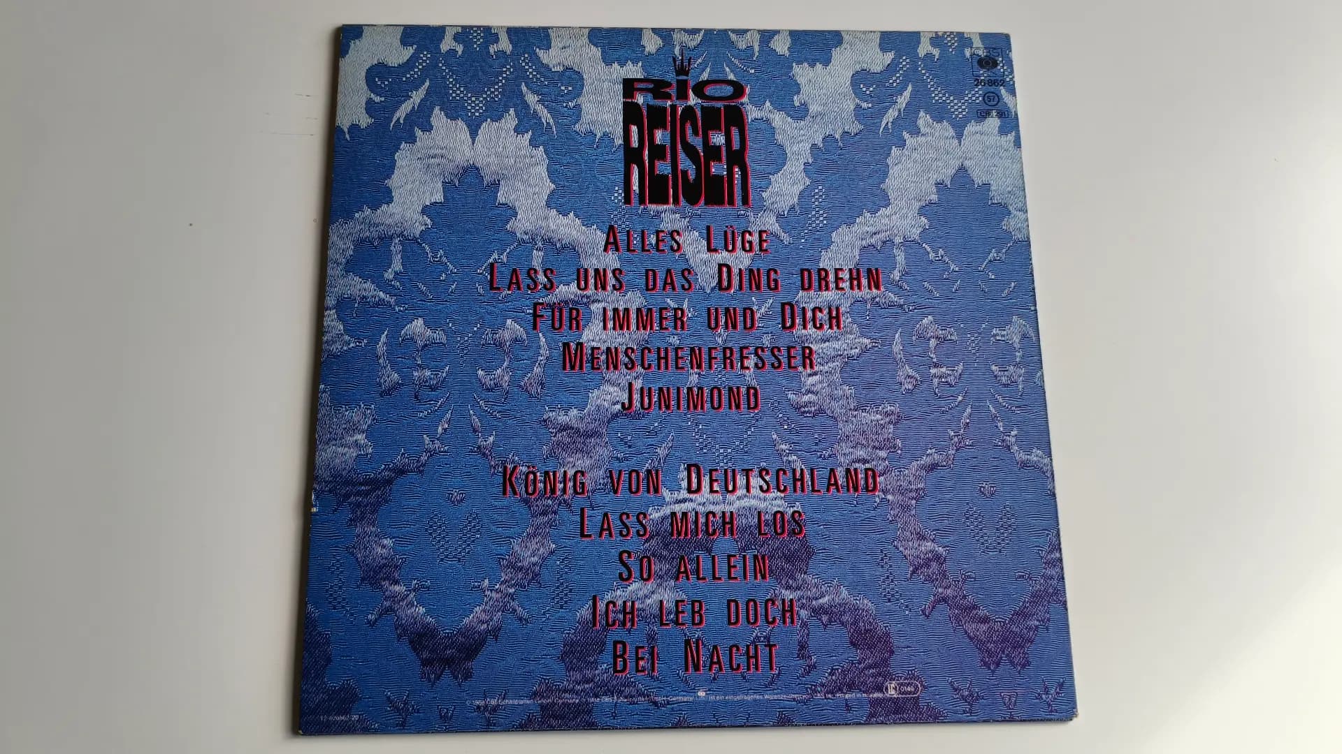 Główne zdjęcie - Rio Reiser - Rio I.