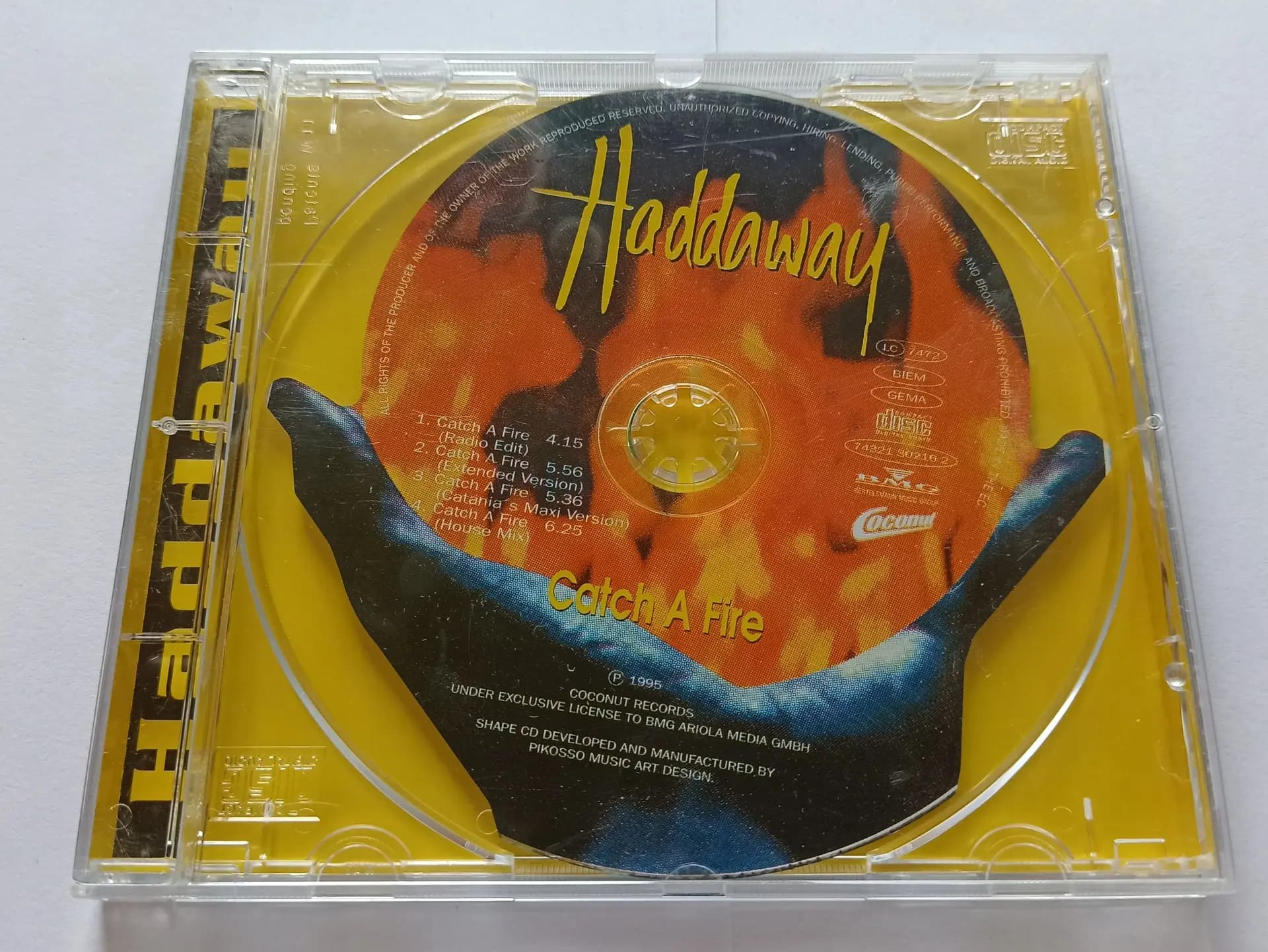 Główne zdjęcie - Haddaway - Catch A Fire