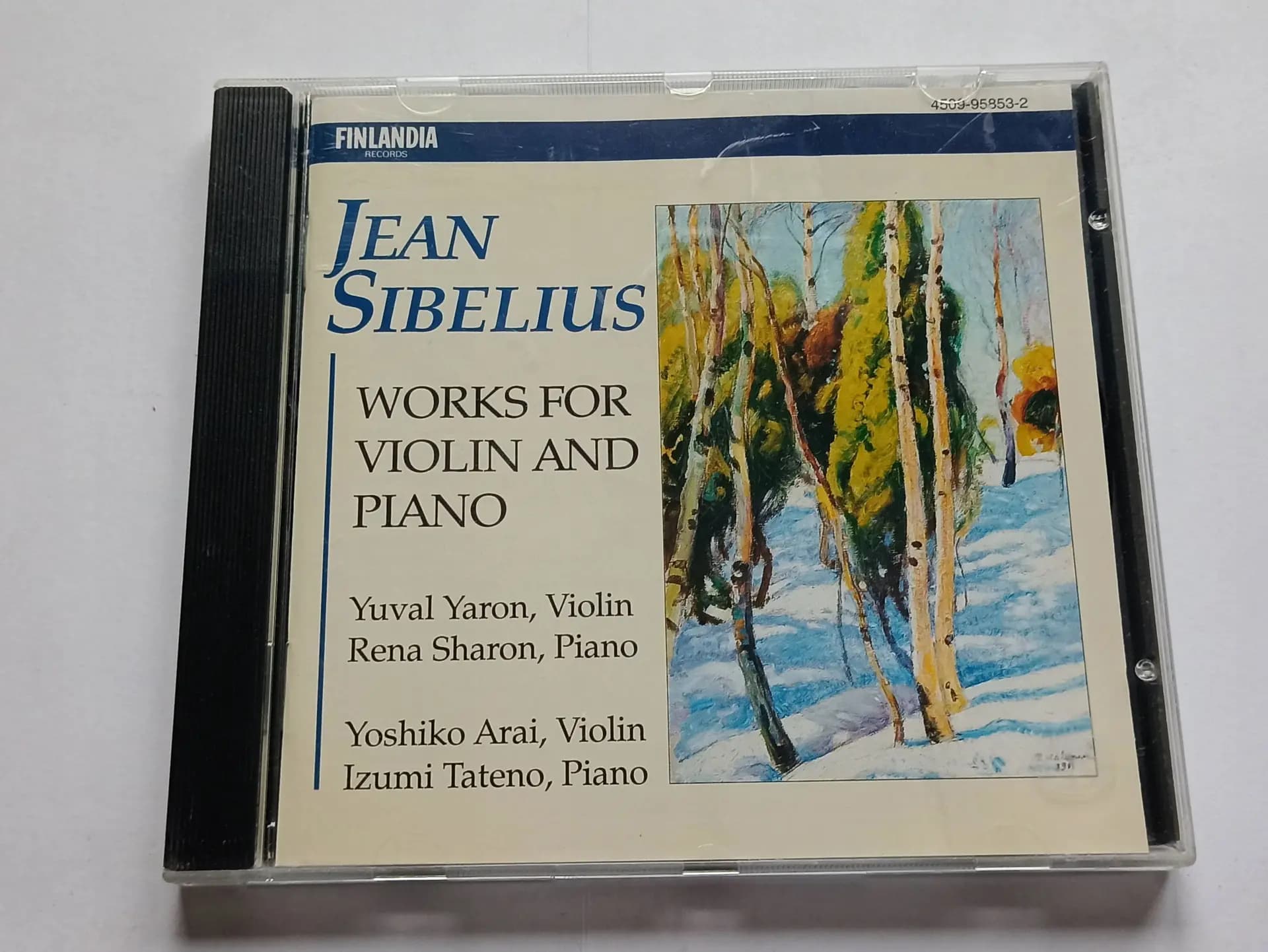 Główne zdjęcie - Yoshiko Arai, Yuval Yaron - Sibelius Dzieła na skrzypce i fortepian