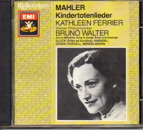 Kindertotenlieder - Mahler, Ferrier, Walter, Bartholdy