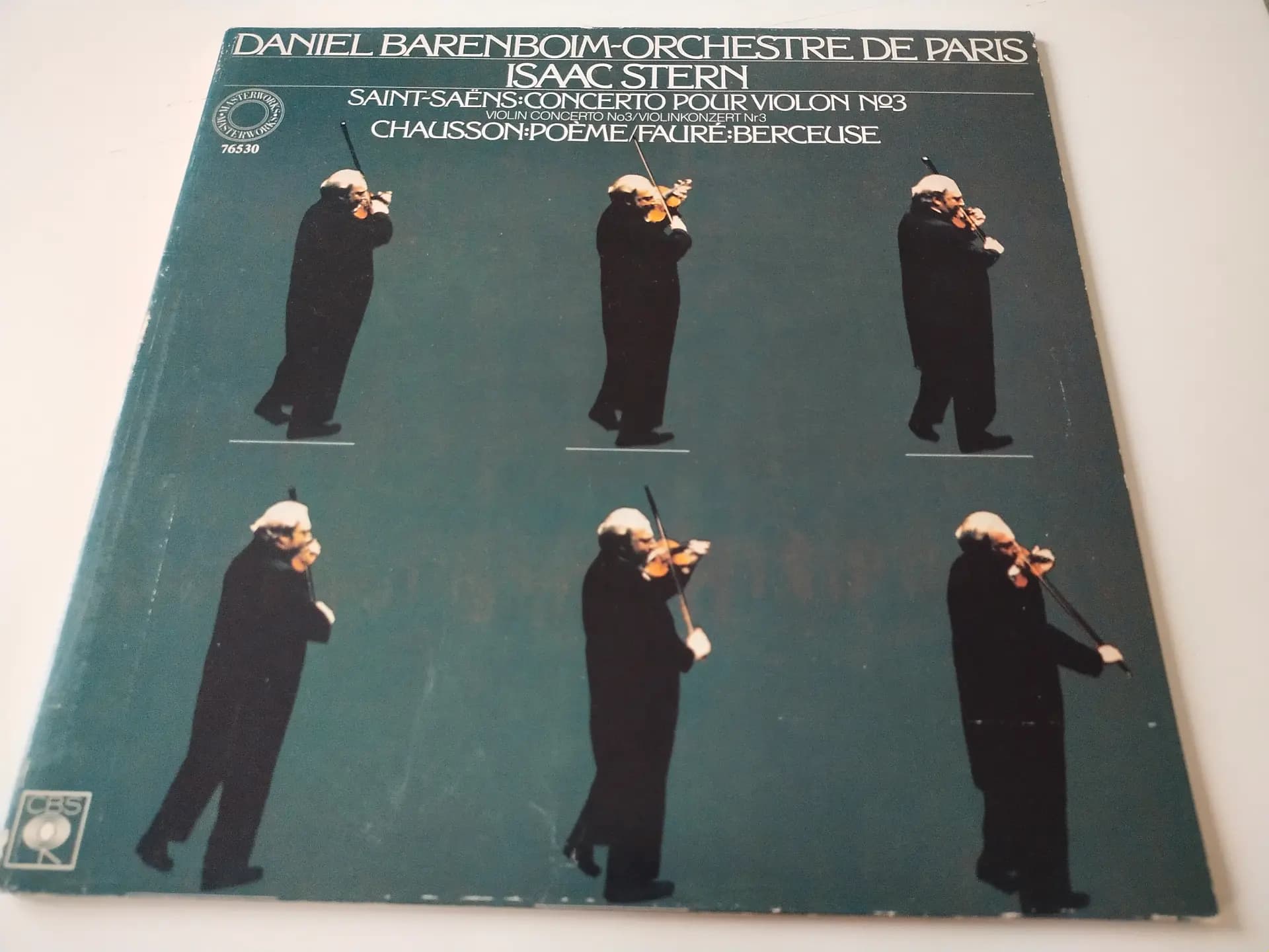 Główne zdjęcie - Barenboim, Stern, Fauré - Concerto Pour Violon N 3 - Poème - Berceuse