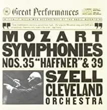 Mozart: Symphonies Nos. 35 "Haffner" & 39 - Mozart, Szell