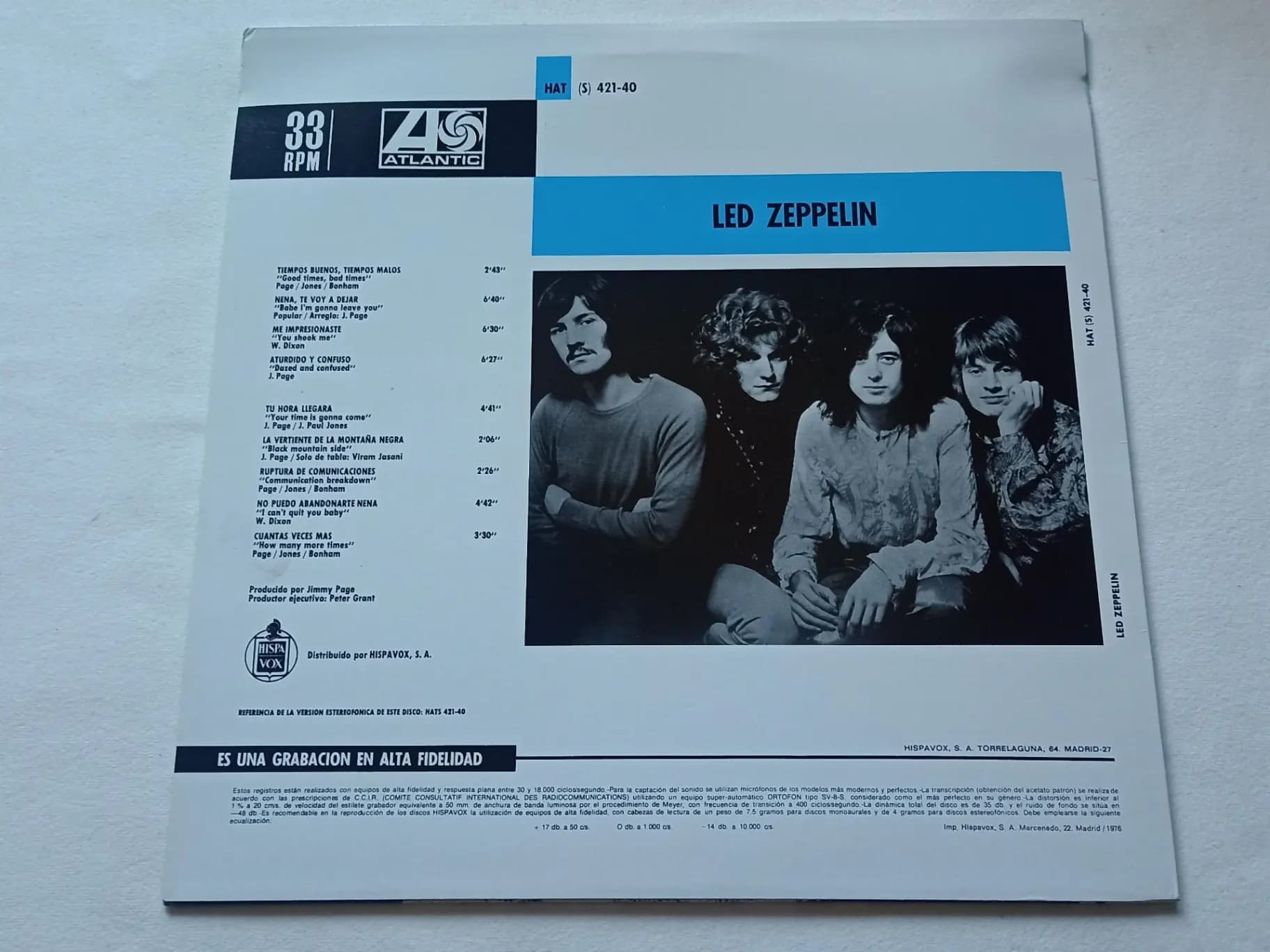Główne zdjęcie - Led Zeppelin - Led Zeppelin