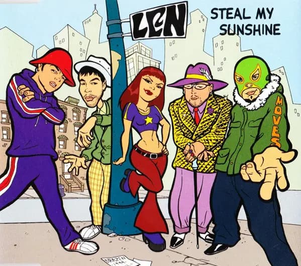 Okładka płyty Len - Steal My Sunshine