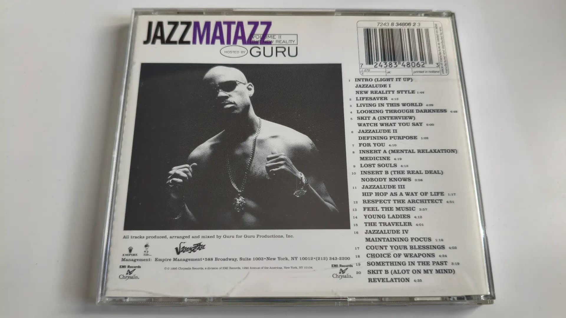 Główne zdjęcie - Guru - Jazzmatazz Volume II: The New Reality