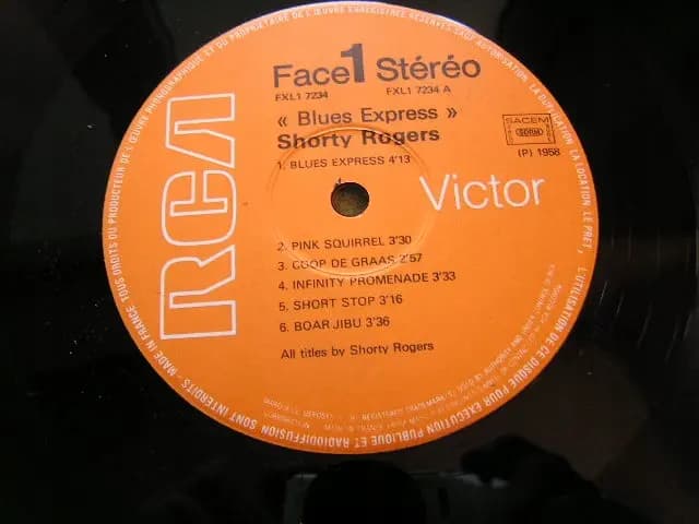 Główne zdjęcie - Shorty Rogers - Blues Express - Shorty Rogers - Blues Express