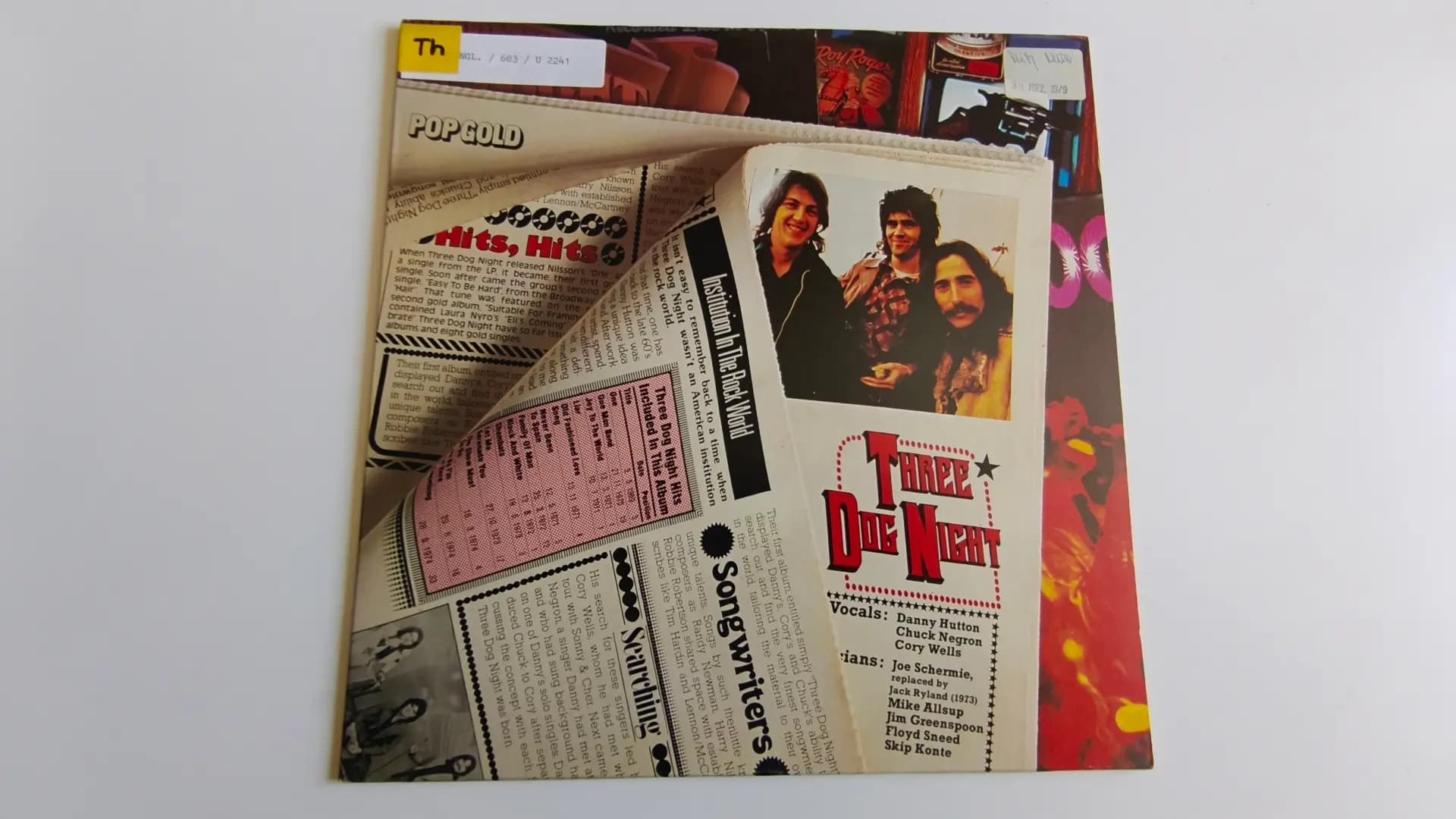 Okładka płyty Three Dog Night - Pop Gold