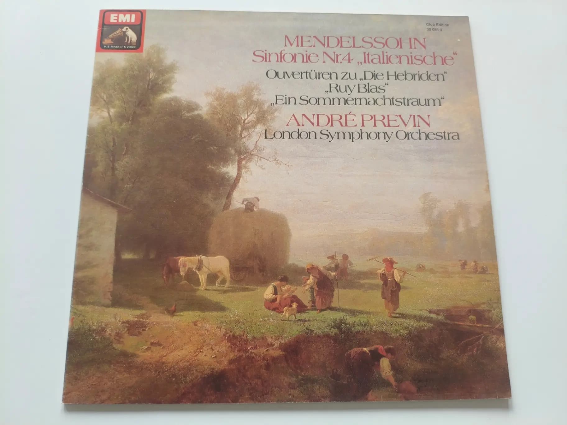 Główne zdjęcie - Bartholdy, Previn - Symphonie Nr.4 "Italienische", Ouvertüren