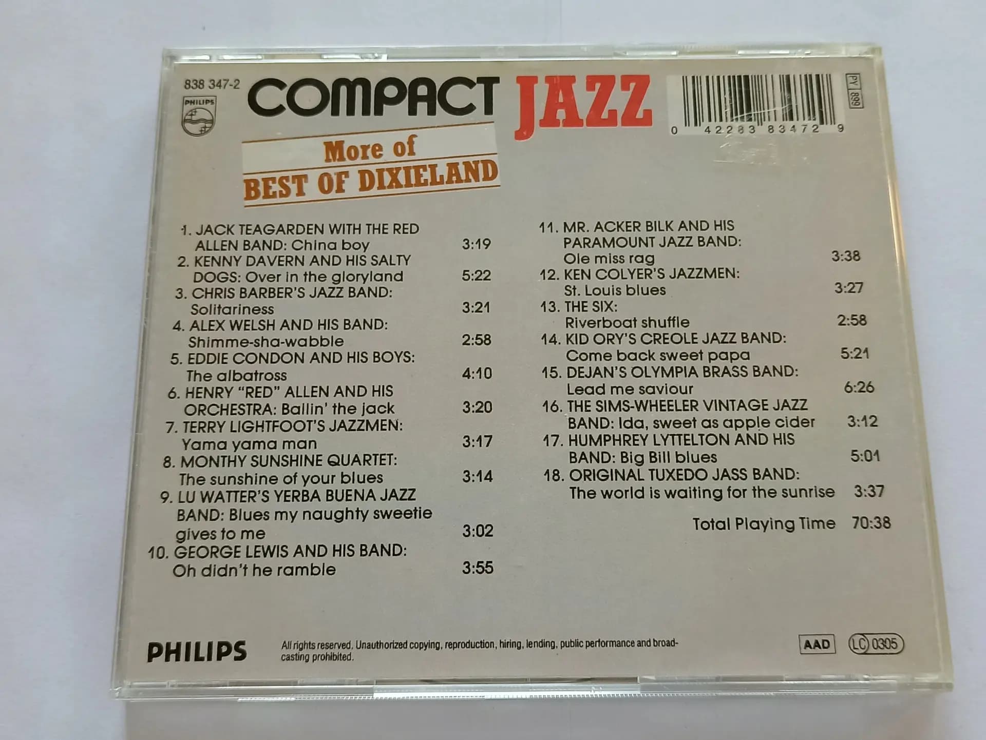 Główne zdjęcie - Various - More Of Best Of Dixieland