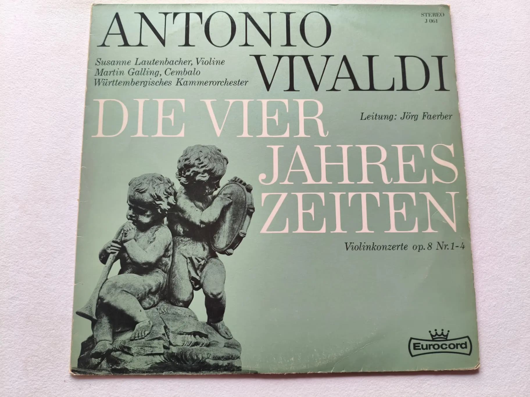 Główne zdjęcie - Vivaldi, Faerber - Die Vier Jahreszeiten - Violinkonzerte Op. 8 Nr. 1-4