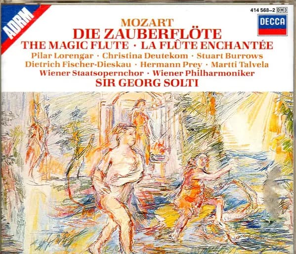 Główne zdjęcie - Mozart, Lorengar, Deutekom, Solti - Die Zauberflöte