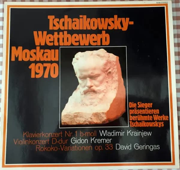 Główne zdjęcie - Tchaikovsky, Geringas - Tschaikowsky-Wettbewerb Moskau 1970