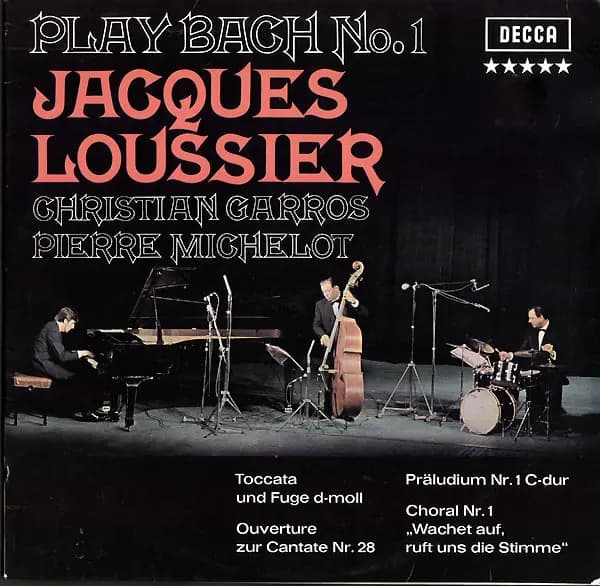 Play Bach No.1 - Loussier, Michelot