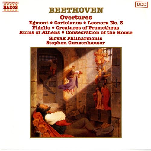 Okładka płyty Beethoven, Gunzenhauser - Overtures