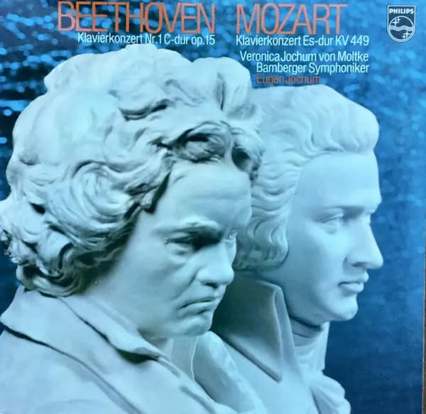 Okładka płyty Ludwig van Beethoven - Beethoven - Klavierkonzert Nr. 1 C-dur Op.15