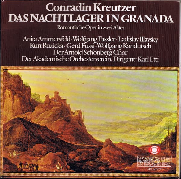 Okładka płyty Kreutzer, Ruzicka, Fussi, Etti - Das Nachtlager In Granada - Romantische