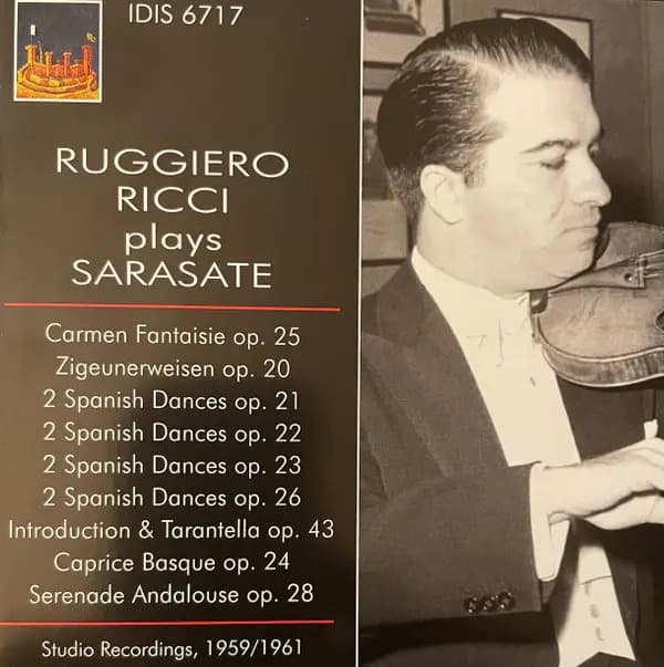 Carmen Fantaisie / Zigeunerweisen - Ricci, Pablo de Sarasate