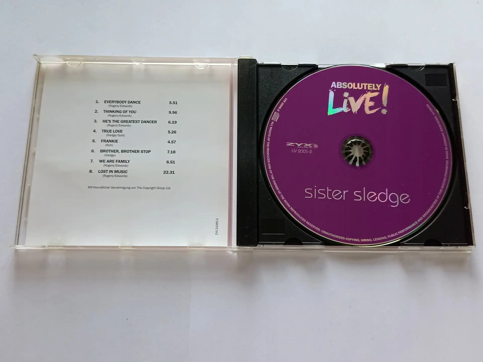 Główne zdjęcie - Sister Sledge - Live