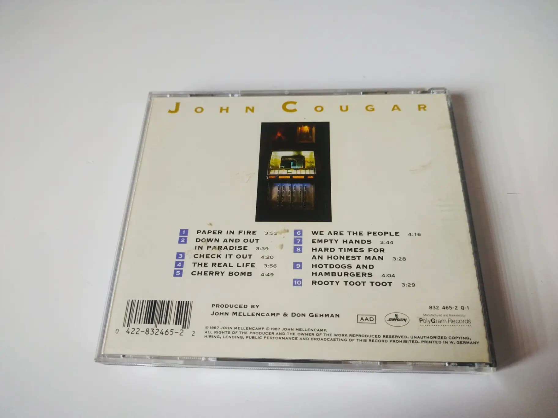 Główne zdjęcie - John Cougar Mellencamp - The Lonesome Jubilee