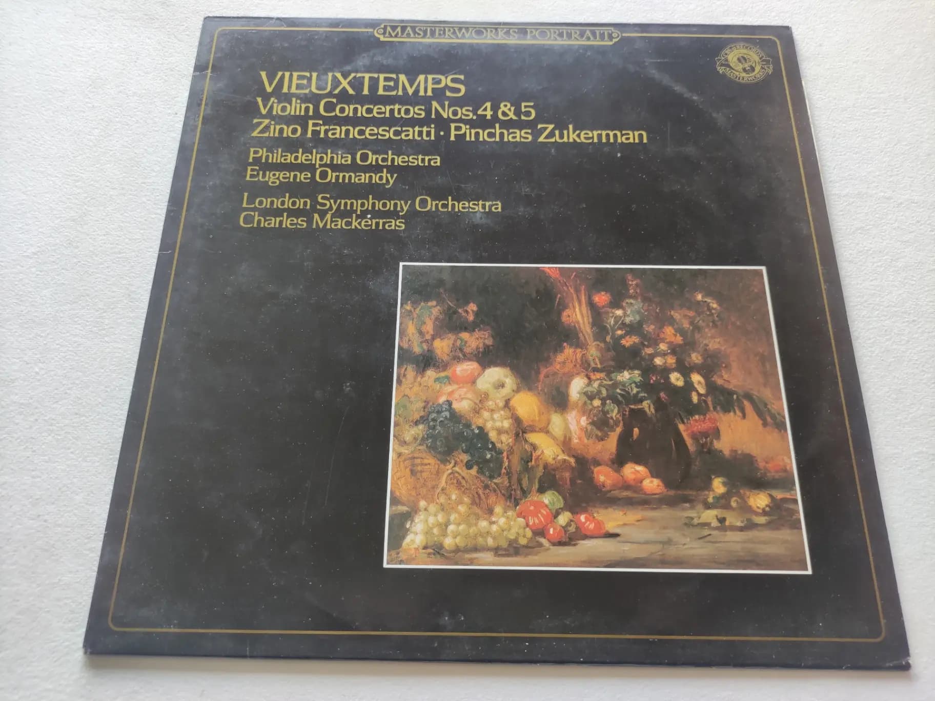 Okładka płyty Francescatti, Vieuxtemps - Violin Concertos Nos. 4 & 5