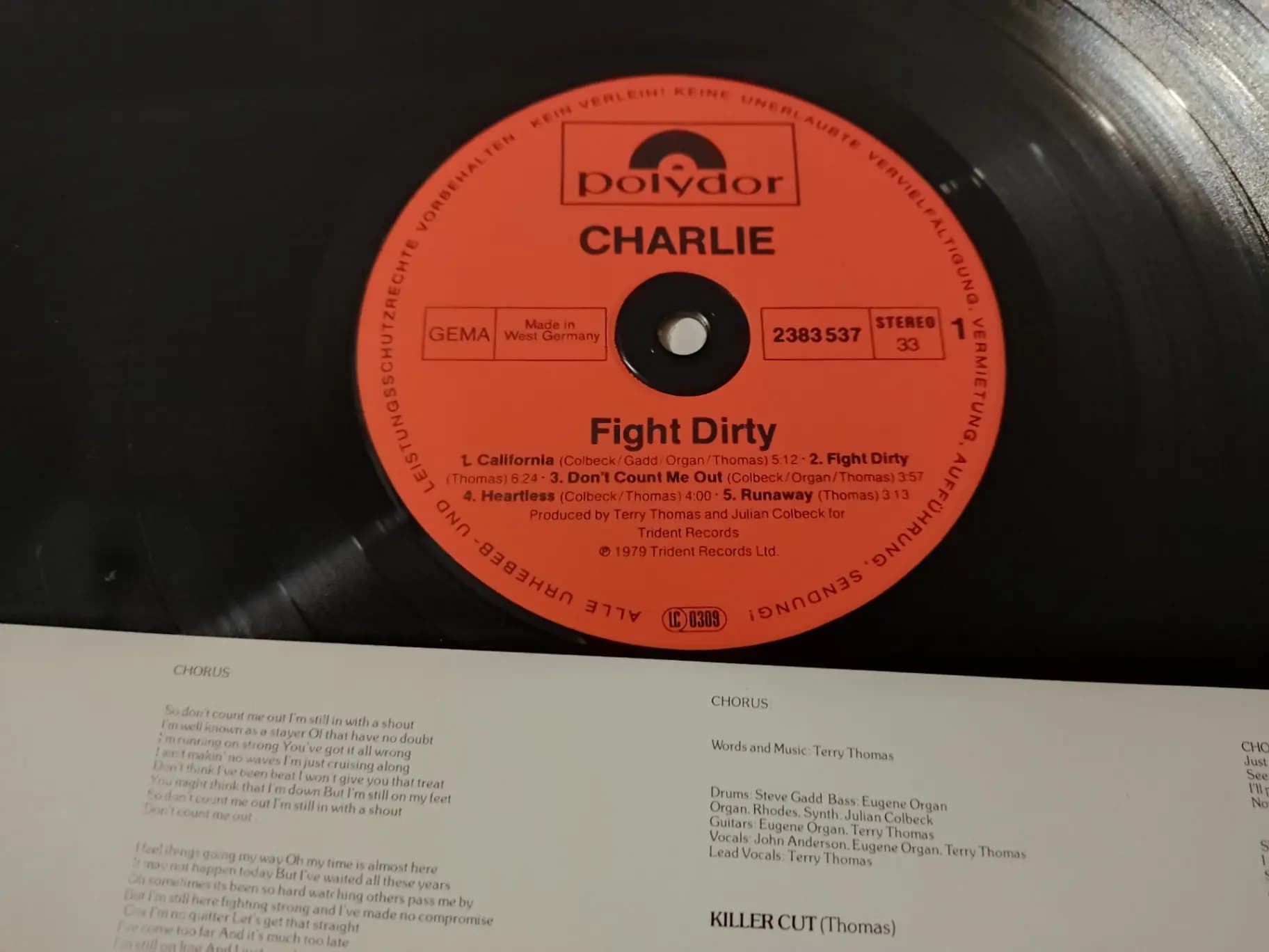 Główne zdjęcie - Charlie - Fight Dirty