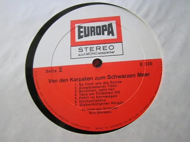 Główne zdjęcie - Orchester Nicu Stsnescu - Von Den Karpaten - Orchester Nicu Stsnescu - Von Den Karpaten