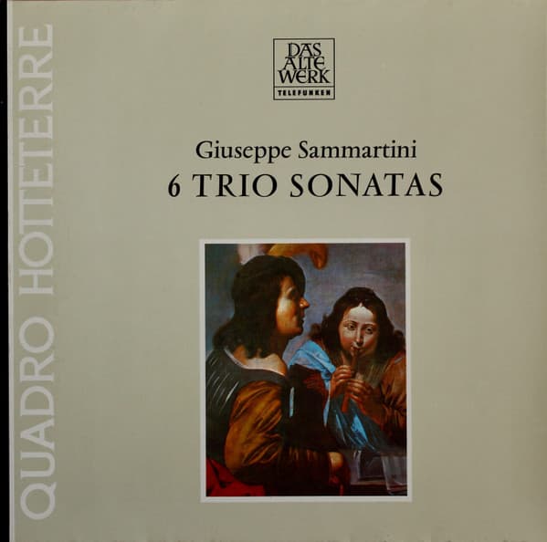 Okładka płyty Sammartini, Hotteterre - 6 Trio Sonatas