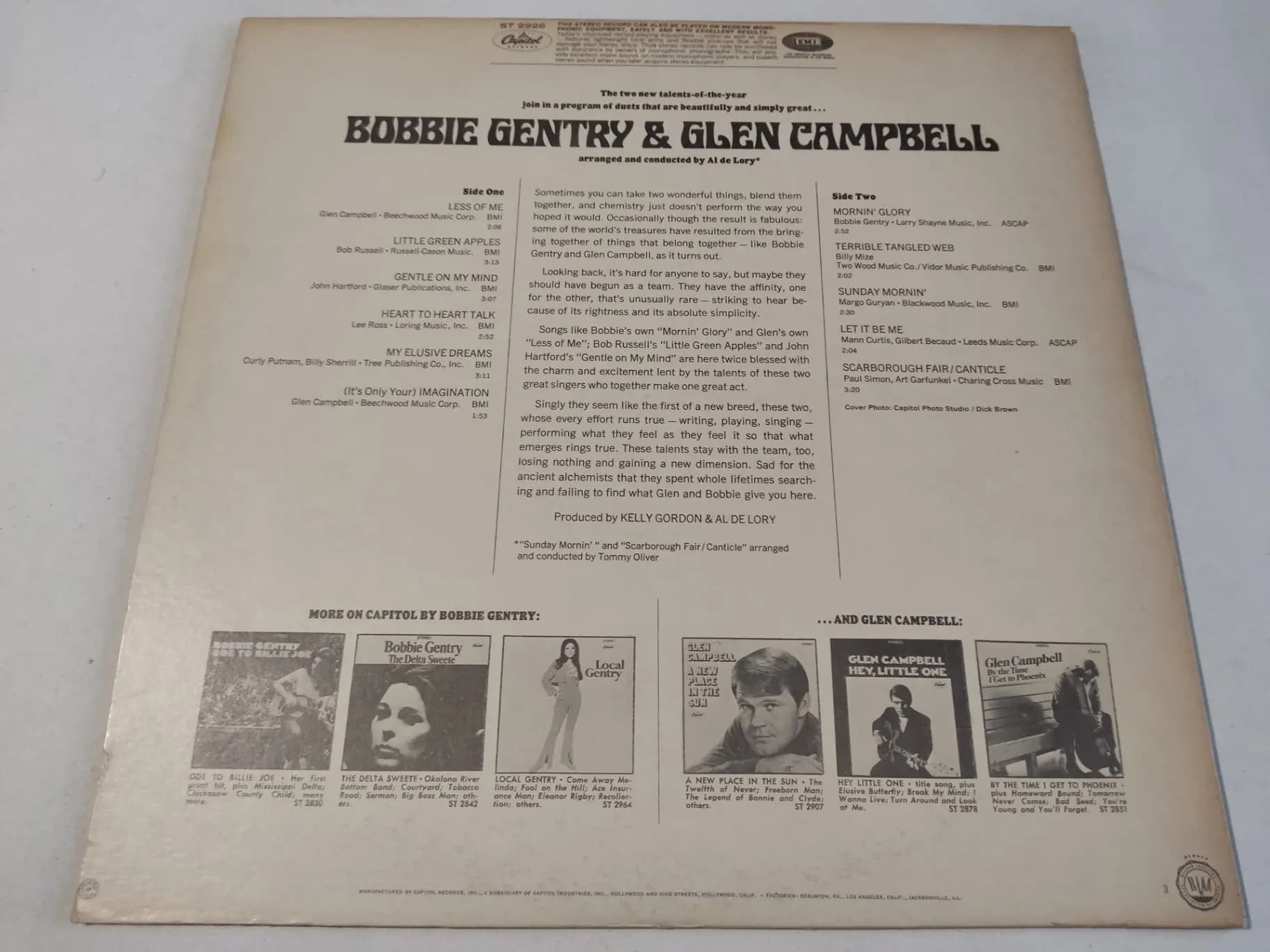 Główne zdjęcie - Bobbie Gentry - Bobbie Gentry & Glen Campbell