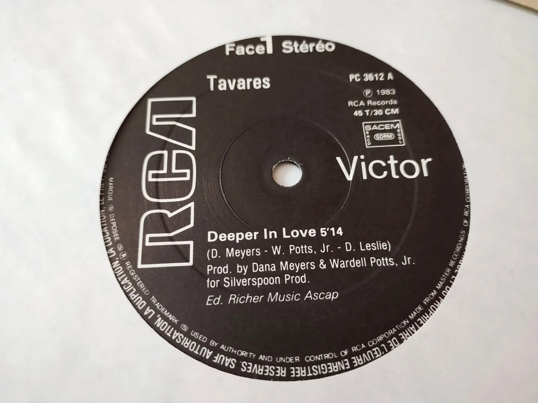 Główne zdjęcie - Tavares - Deeper In Love