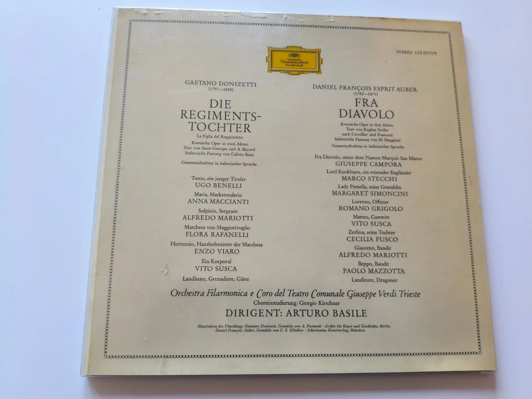 Główne zdjęcie -  Donizetti, Daniel-Francois-Esprit Auber - La Figlia Del Reggimento