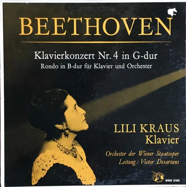 Okładka płyty Ludwig van Beethoven - Klavierkonzert Nr. 4 In G-Dur