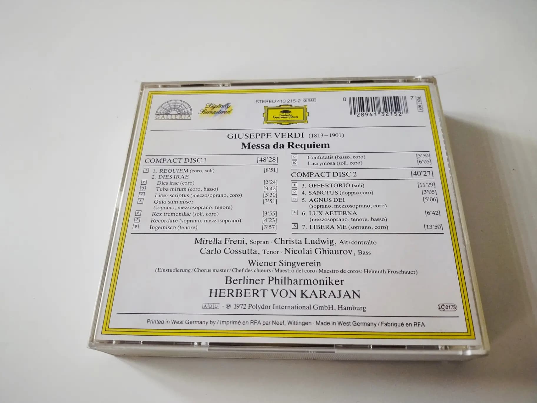 Główne zdjęcie - Verdi, Karajan - Requiem