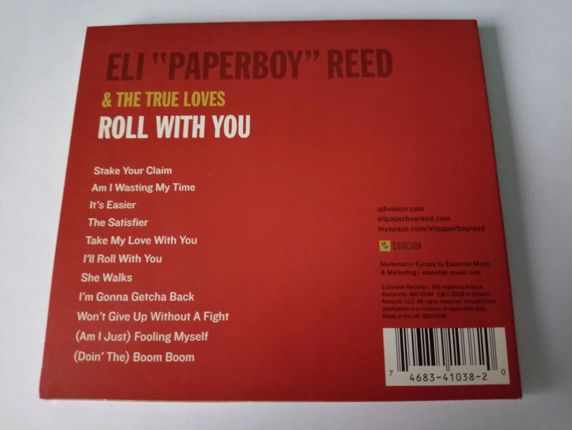 Główne zdjęcie - Eli "Paperboy" Reed & The True Loves - Roll With You