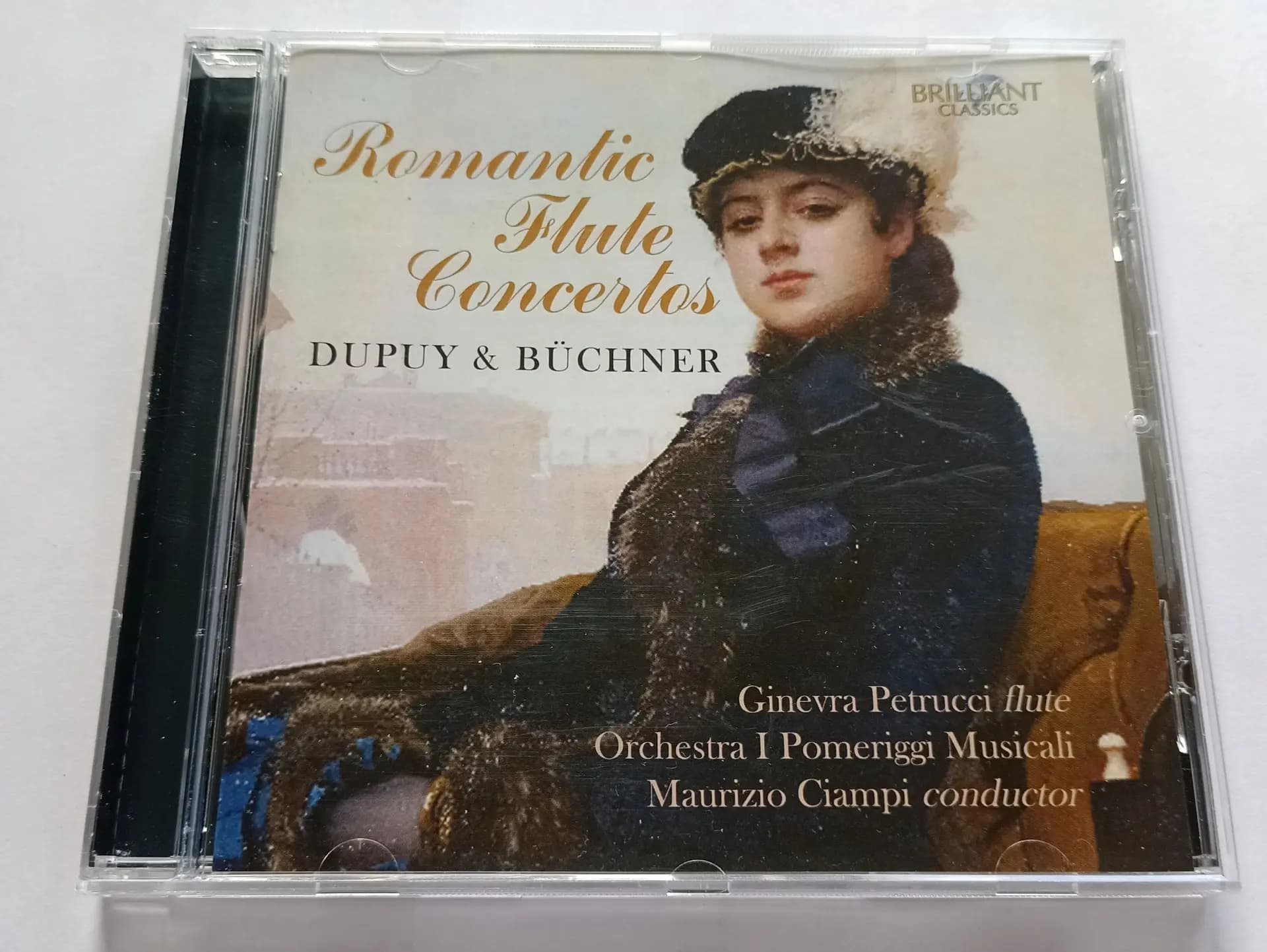 Główne zdjęcie - Ginevra Petrucci / Orchestra dei Pomeriggi Musicali - DUPUY & BUCHNER: Romantic Flute Concertos
