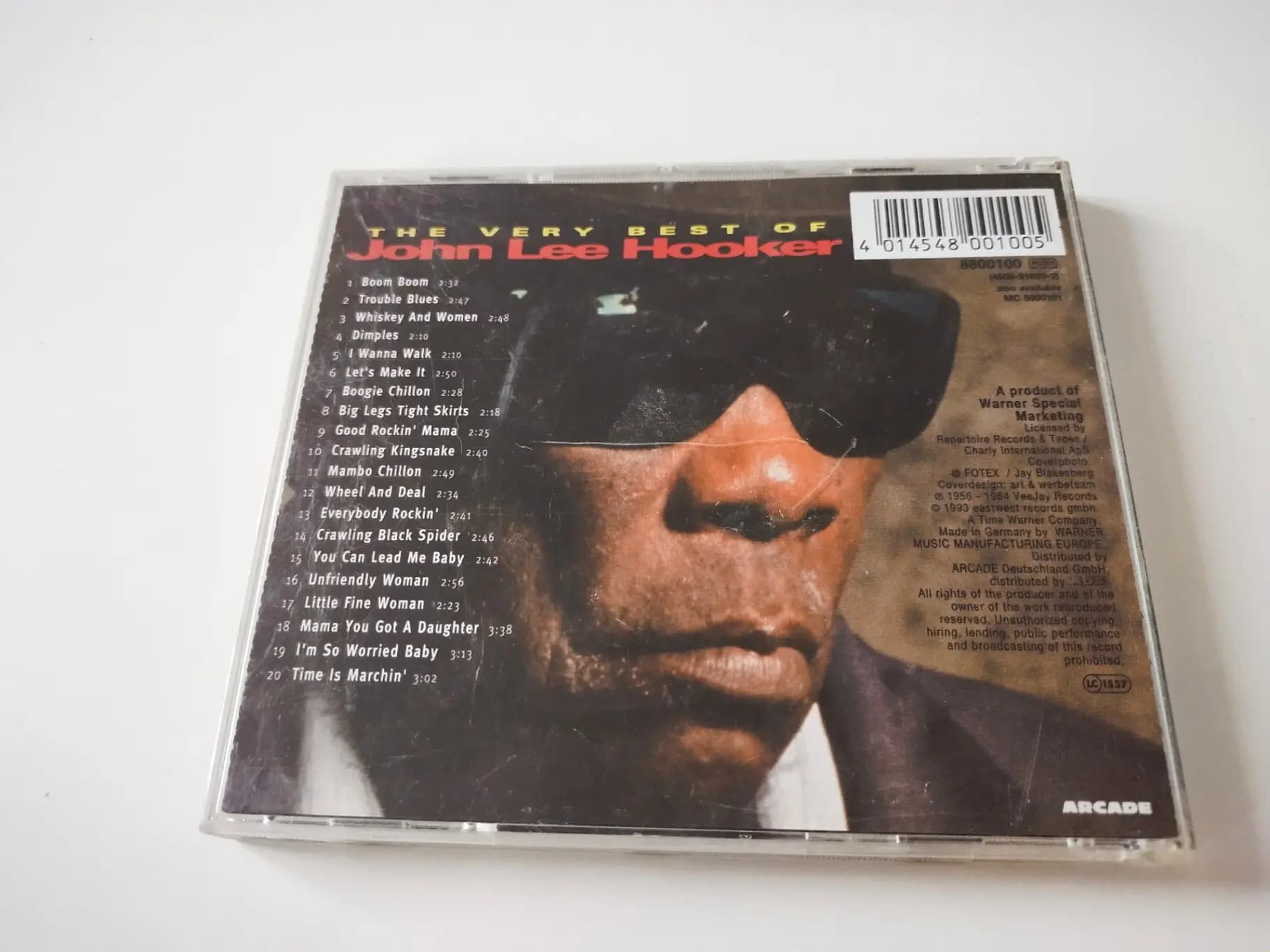Główne zdjęcie - John Lee Hooker - The Very Best Of John Lee Hooker