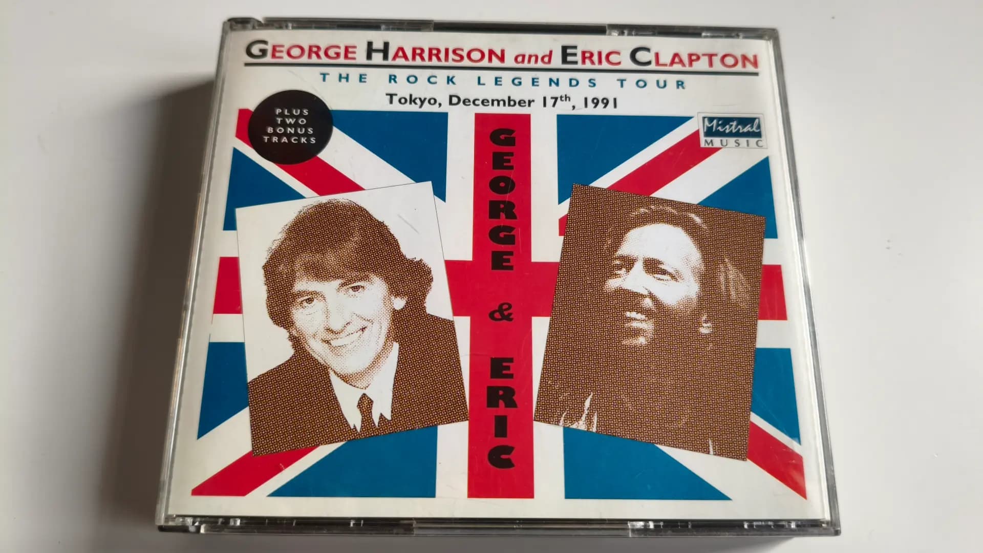 The Rock Legends Tour - Tokyo, December 17th, 1991 - Harrison, Clapton